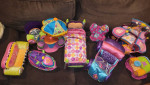LARGE LOT (3) of Manhattan Toy branded Groovy Girl doll furniture
