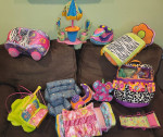 LARGE LOT (1) of Manhattan Toy branded Groovy Girl doll furniture and