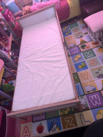 Toddler bed with mattress