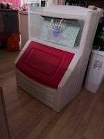 Toddler bed with mattress