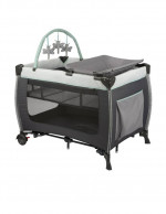 Monbebe Willow ROCKING Baby Play Yard with Full Size Bassinet, Stardus