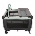 Monbebe Willow ROCKING Baby Play Yard with Full Size Bassinet, Stardus