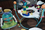 Bouncer and Lil chair