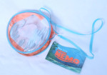 New Vintage Nemo Purse Zipper Top Shoulder Bag Disney Pixar Clear