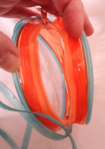 New Vintage Nemo Purse Zipper Top Shoulder Bag Disney Pixar Clear
