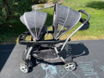 Graco DuoGlider Double Stroller Folding with Baby Carrier