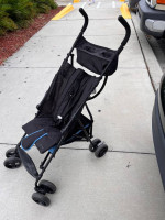 Stroller and slide