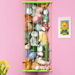 #1045 Corner Stuffed Animal Storage Toy Organizer