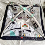 Infant mat Tiny Love Black & White Gymini