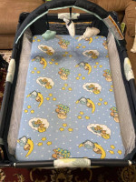 Graco Pack N Play on the go Playard with Mattress & Full Size Bassinet