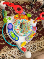 Fisher-Price Baby Bouncer Animal Activity Jumperoo With Music Lights Sounds And