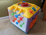 kids toys Fisher-Price Incrediblock activity center, w/extra blocks