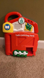 toys, Leapfrog Tad's Counting Farm book