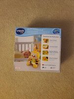 VTech Touch and Learn Musical Bee, Crib Baby Toy, Yellow Plush