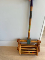 Toddler wooden push toy / mower