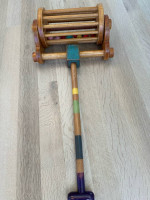 Toddler wooden push toy / mower
