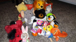 Stuffed animals (29 all together)