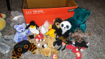 Stuffed animals (29 all together)