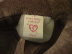 Vintage 1996 TY Beanie Baby - NUTS The Squirrel-5.5" Tall