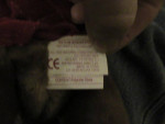 Vintage Godiva Brown Bear Shakespere Red Outfit-10" Tall