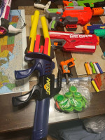 NERF COLLECTION & other foam dart guns- Read details