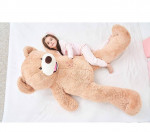 IKASA Giant Teddy Bear Plush Toy Stuffed Animals (Brown, 63 inches)