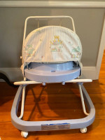 Vintage 1980’s Cosco Baby Walker with Toy Bar Please Read Description Great Sh