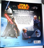 Star Wars Movie Theater Storybook+Light Saber Projector Light Up Toy