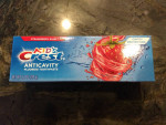 Kid's toothbrush and toothpaste