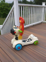 Vtech 3-in-1 Learning Zebra Scooter