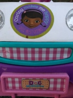 Disney doc McStuffins ride on toy new $180 needs a charger I’m asking