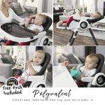 New in Box Sweety Fox Folding High Chairs Babies ,Toddlers - Toy Arch