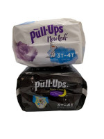Pull Ups Boys Diapers 3T to 4T New Leaf Frozen and Nighttime Toy Story