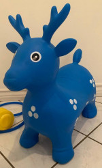TOYSOPOLY INFLATABLE DEER BOUNCER SEAT