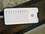 Iphone 13 pro max 250gb cracked front screen
