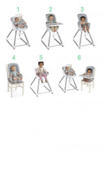 Infant/Child 6 in 1 High Chair