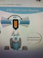 New. Not assembled. Maydolly Baby Balance Bike For Toddler 10-24 month