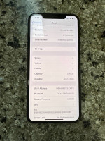iPhone XS Max 256gb unlocked 95 percentage battery heath