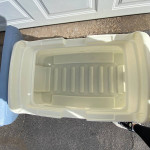 Little Tikes Blue Lid Toybox Toy Box Vintage