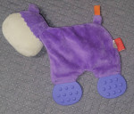Nuby Purple Giraffe Baby Teething Toy