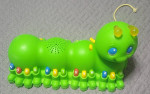 Leap Frog Alphabet Pal Green Caterpillar Pull Toy