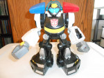 Transformers Rescue Bots Electronic Chase The Police-Bot