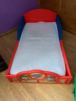 PAW PATROL BED & OTHER ITEMS