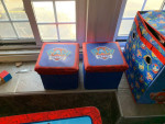 PAW PATROL BED & OTHER ITEMS
