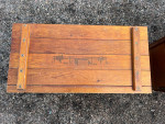 2 Matching Solid Wood Toy Chest Chests $25 Each