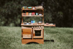 Palumba/Palümba - Wooden Hearth Play Kitchen, Cherry