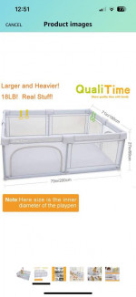 Big play pen $100 OBO