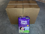 Case SleepOvers Bedwetting Underwear Diapers For Girls & Boys Sm/Med