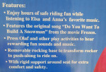 Disney Frozen 4-In-1 Frozen Rock & Ride with Lights n’ Sounds ride on