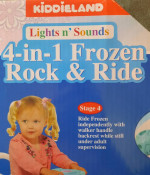 Disney Frozen 4-In-1 Frozen Rock & Ride with Lights n’ Sounds ride on